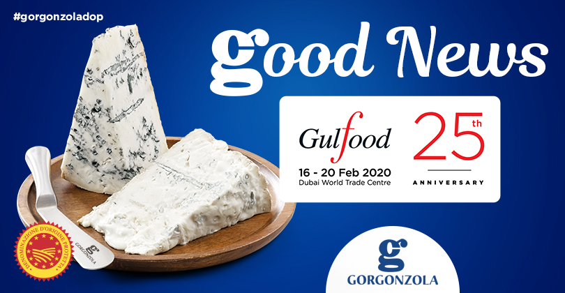 Consortium Gorgonzola is wederom aanwezig tijdens Gulfood