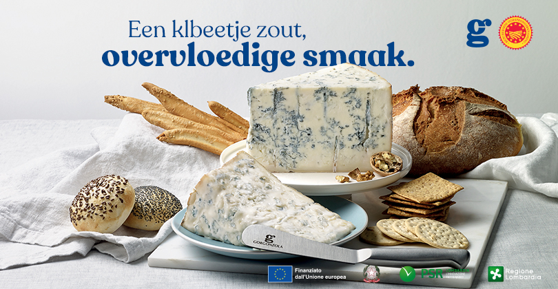 GORGONZOLA BOB IS EEN KAAS MET WEINIG ZOUT